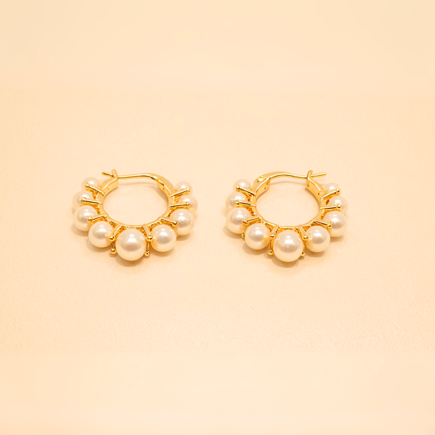 Lumi Pearl Hoops