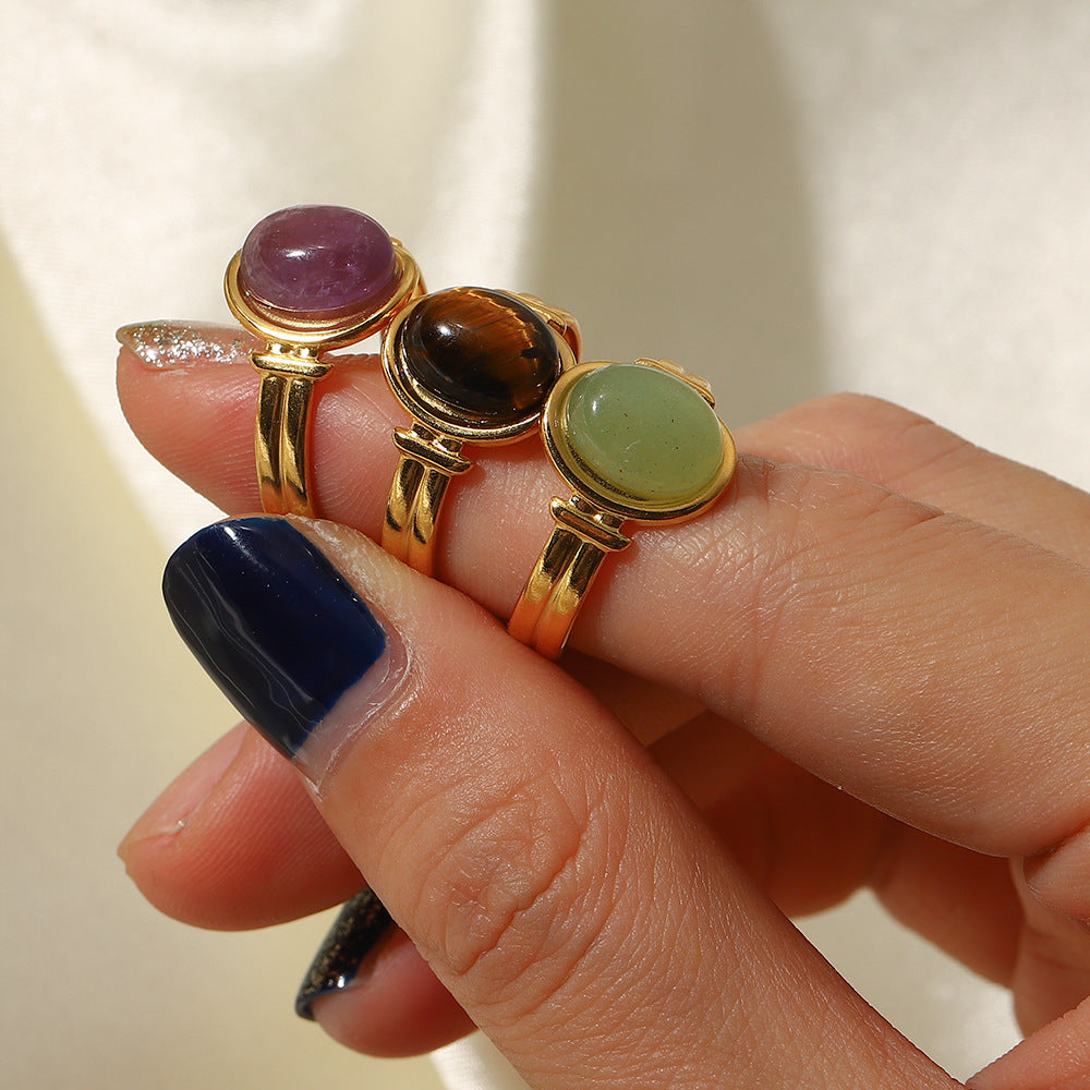 Aurora Gemstone Ring