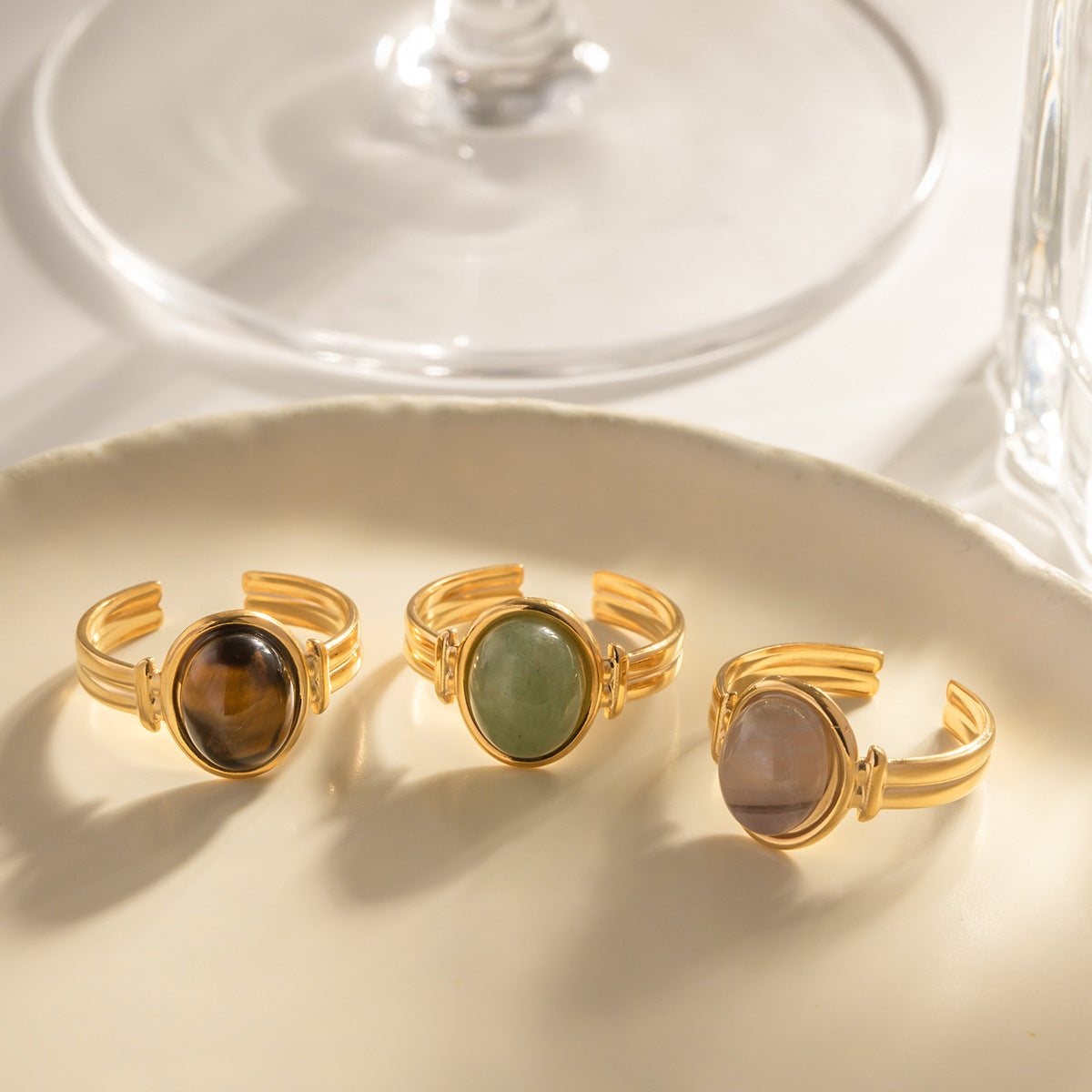 Aurora Gemstone Ring